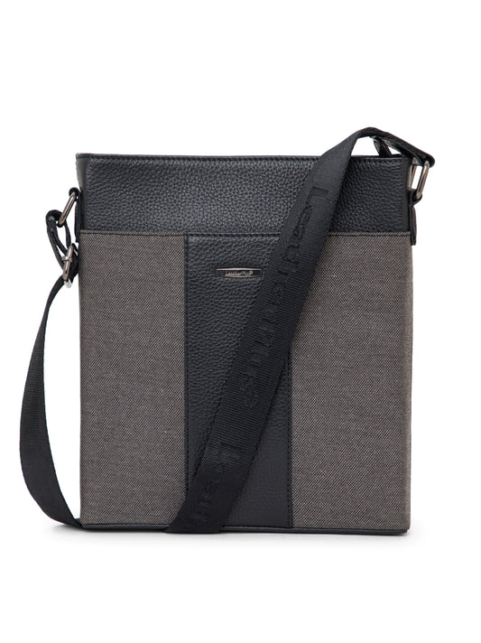 Dual-Texture Men Sling Bag SGM-401