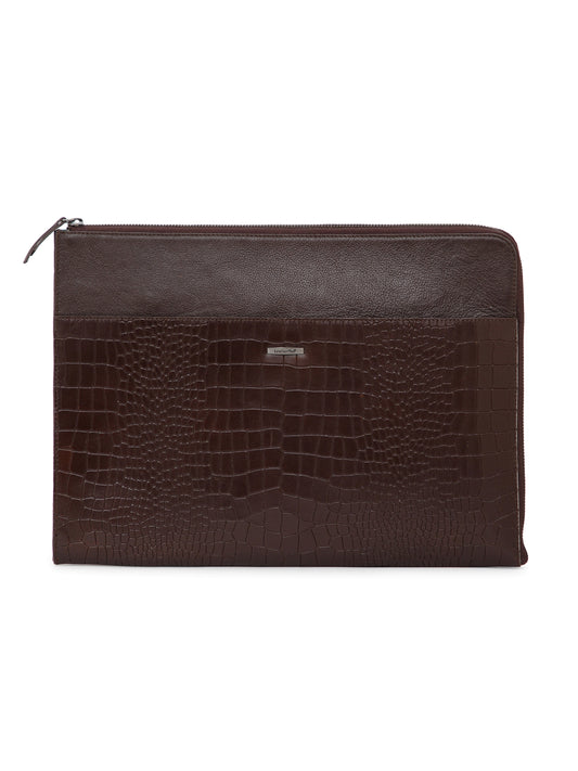 Croco Leather Laptop Sleeve SV16-9001
