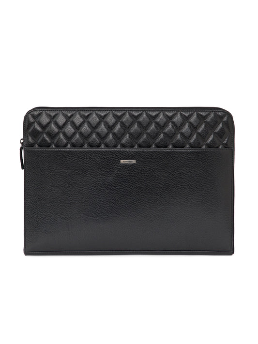 Quilted Leather Laptop Sleeve SV16-7002