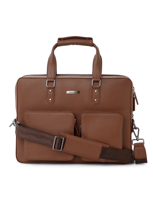 Saffiano Leather Laptop Bag LT16-4001