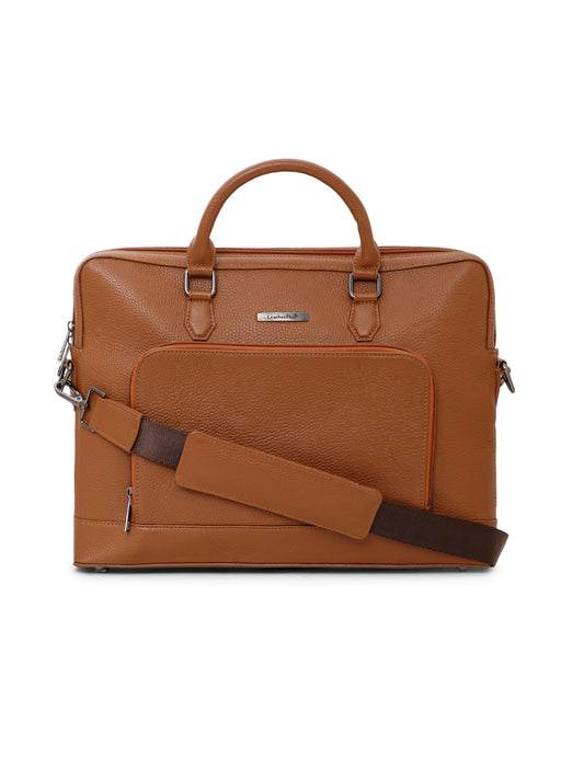 Sleek Leather Laptop Bag LT16-2004