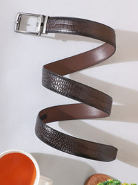 Men Autolock Belt AL-9702 Brown