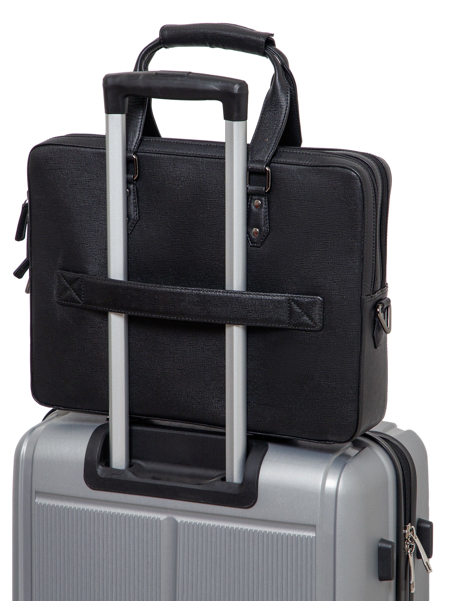 Saffiano Leather Laptop Bag  LT16-4001