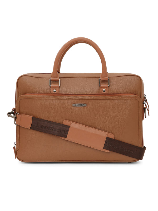 Textured Leather Laptop Bag LT16-2001