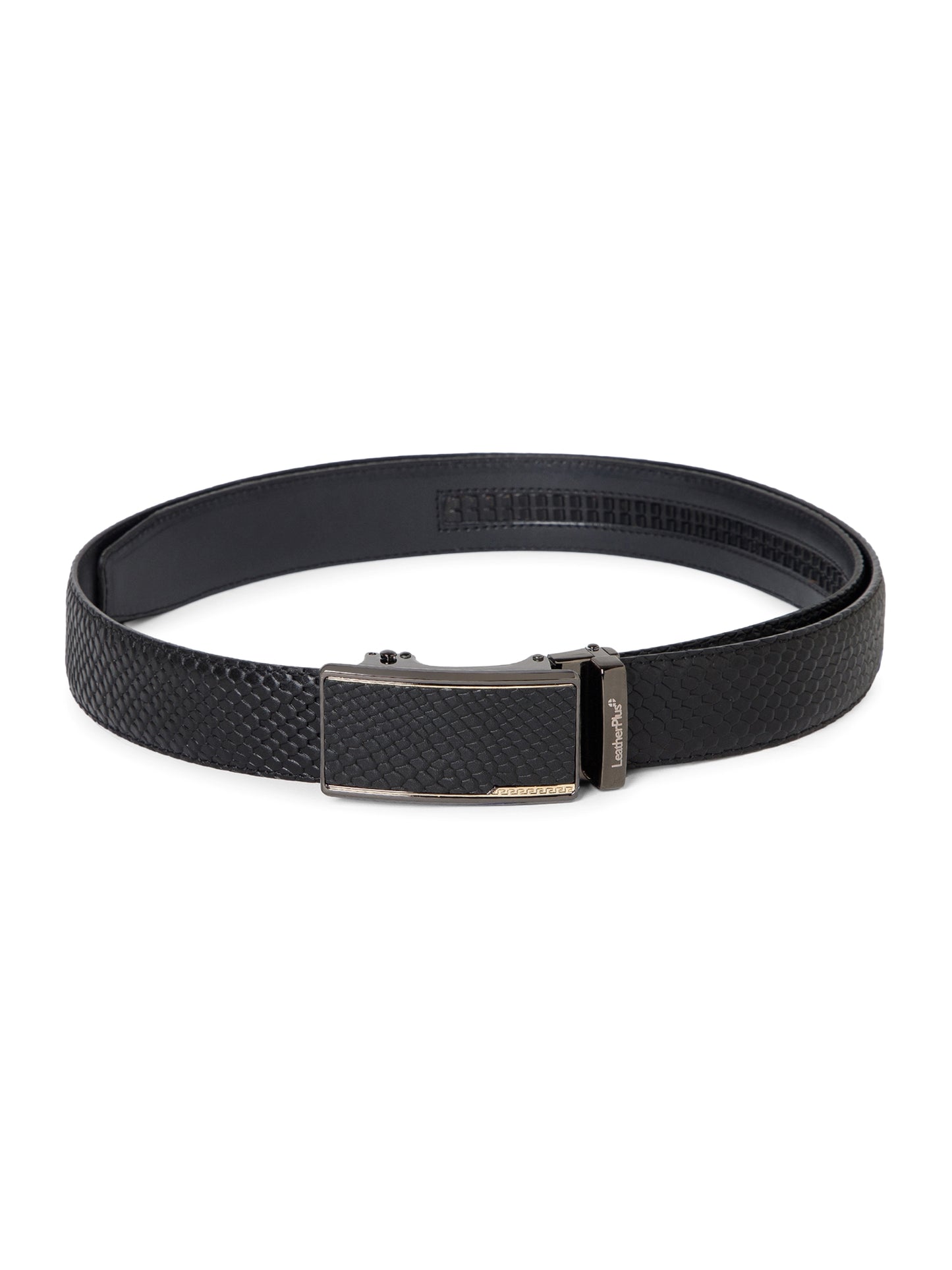 Men Autolock Belt XLAL-9714 Black
