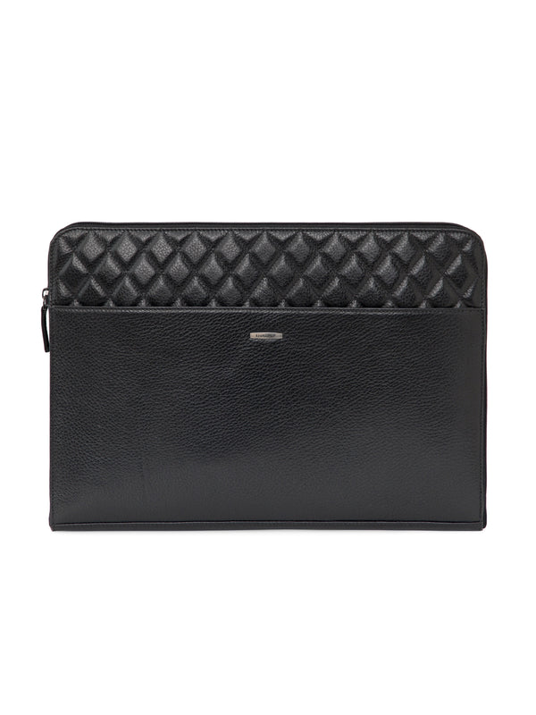 Quilted Leather Laptop Sleeve SV16-7002