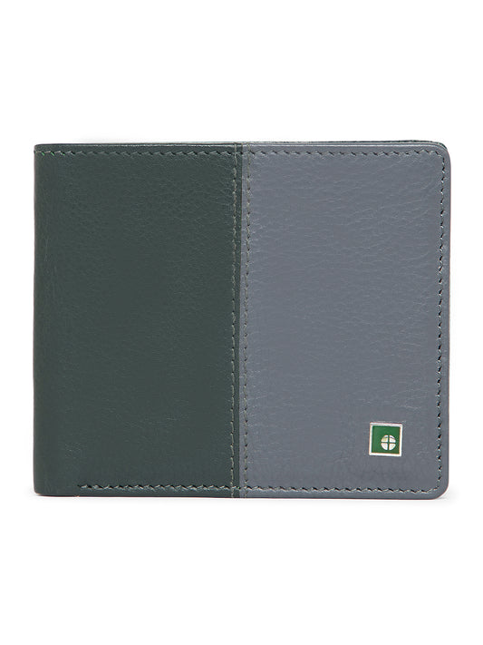 Men Wallet ET-3005 Olive & Grey