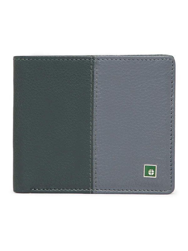 Men Wallet ET-3005 Olive & Grey