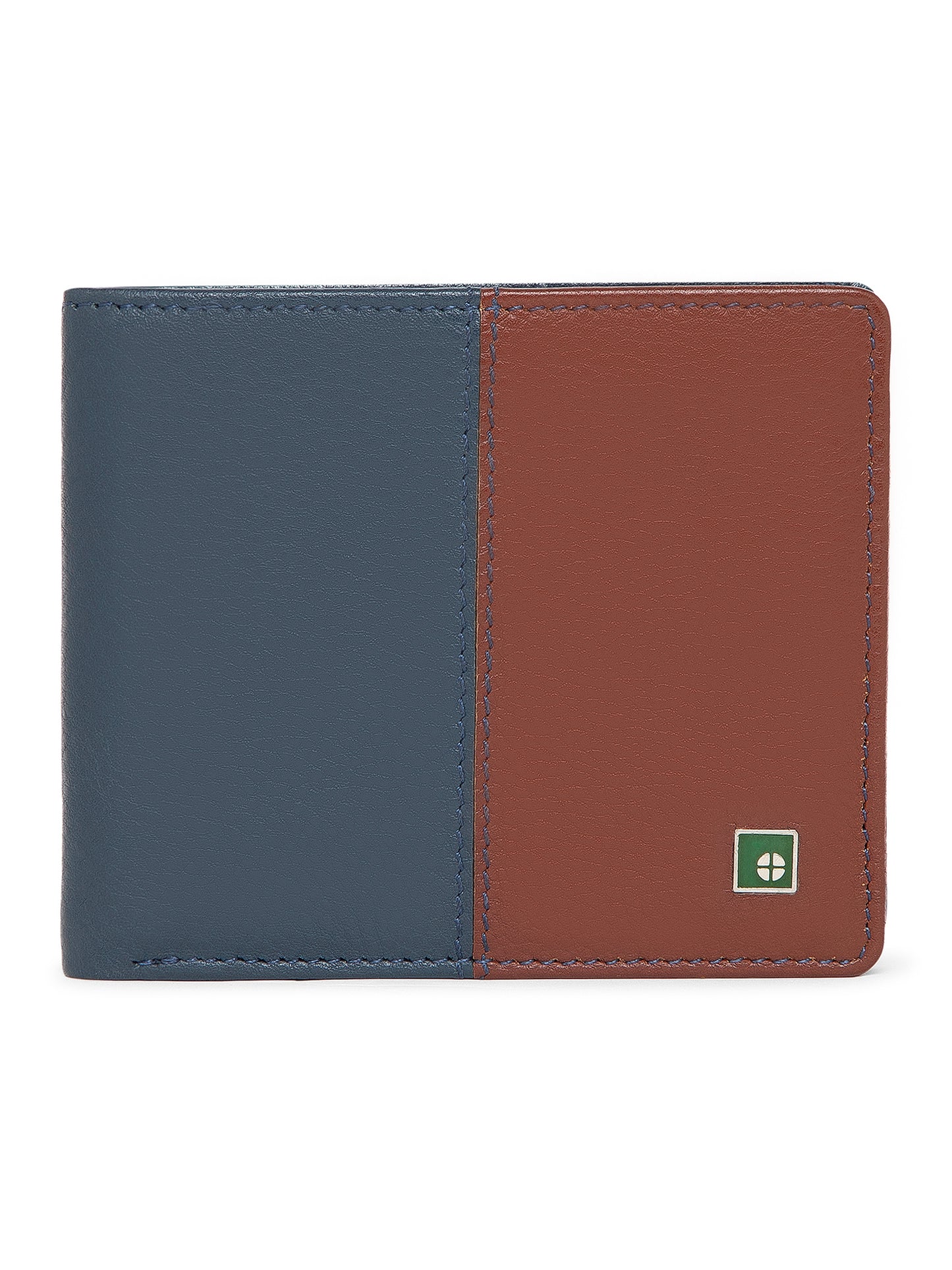 Men Wallet ET-3005 Navy & Tan