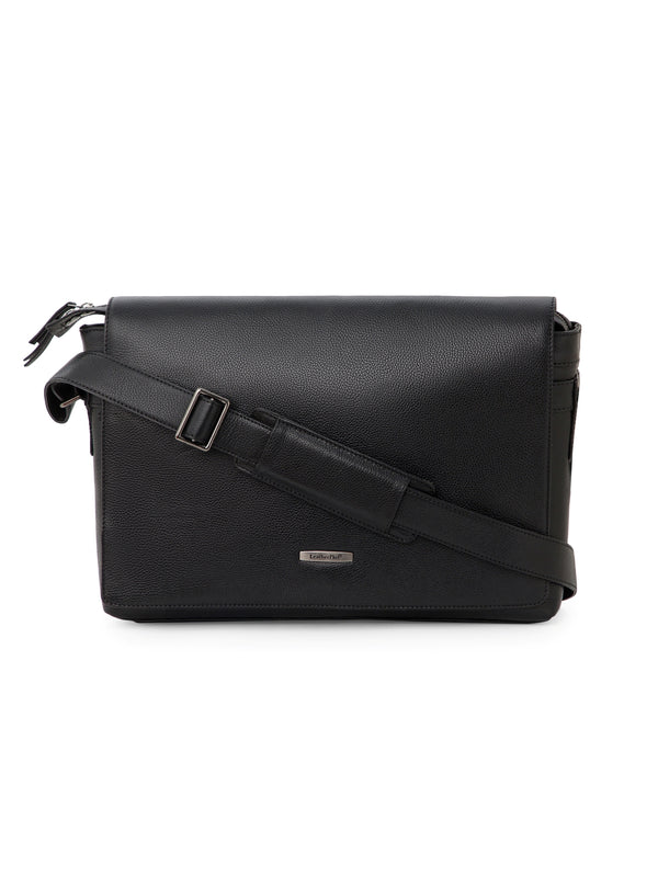 Flap Leather Laptop Bag  LT16-3001