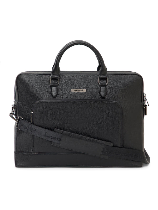 Sleek Leather Laptop Bag LT16-2004