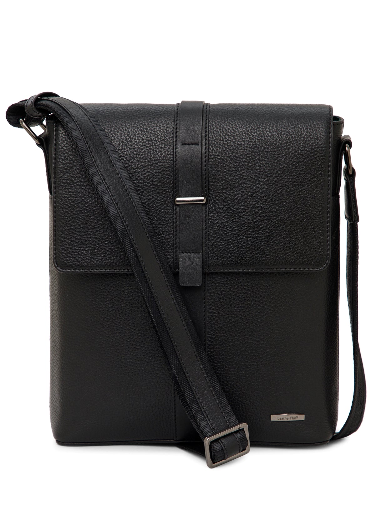 Textured Leather Men Sling Bag SGL-651
