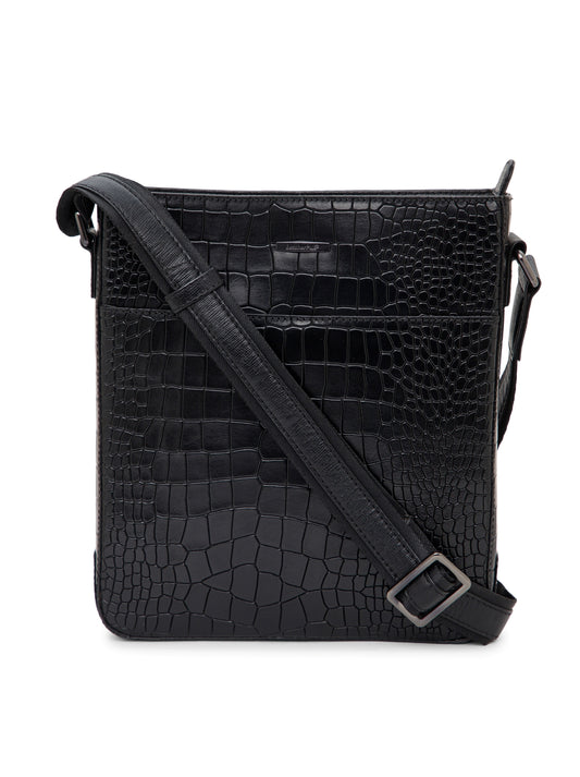 Croco Leather Men Sling Bag SGM-801