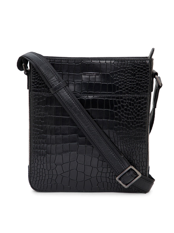 Croco Leather Men Sling Bag SGM-801