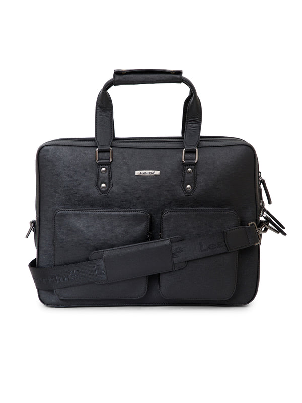 Saffiano Leather Laptop Bag  LT16-4001
