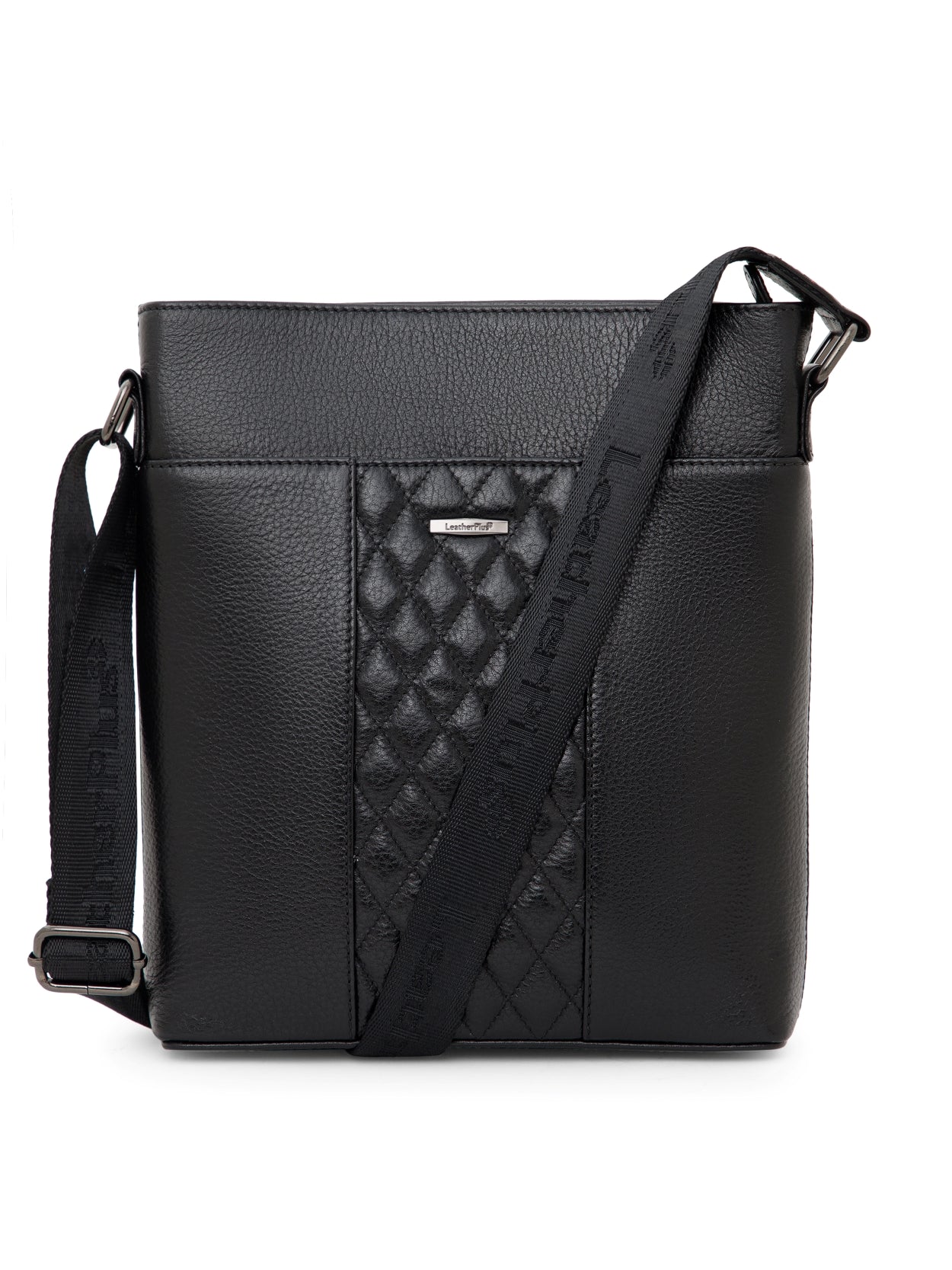 Quilted Leather Men Sling Bag SGL-652