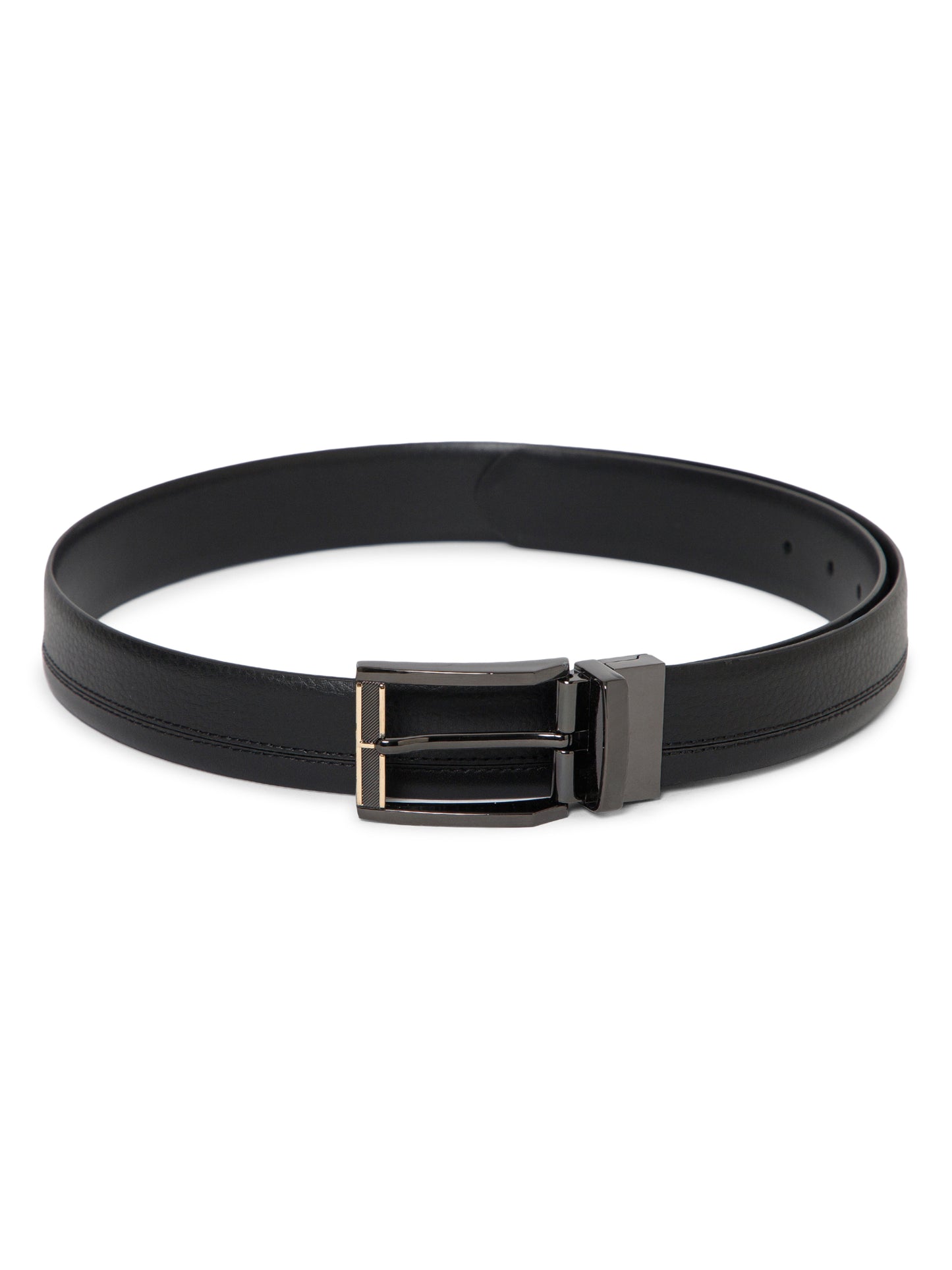 Men Reversible Belt RB-179 Black