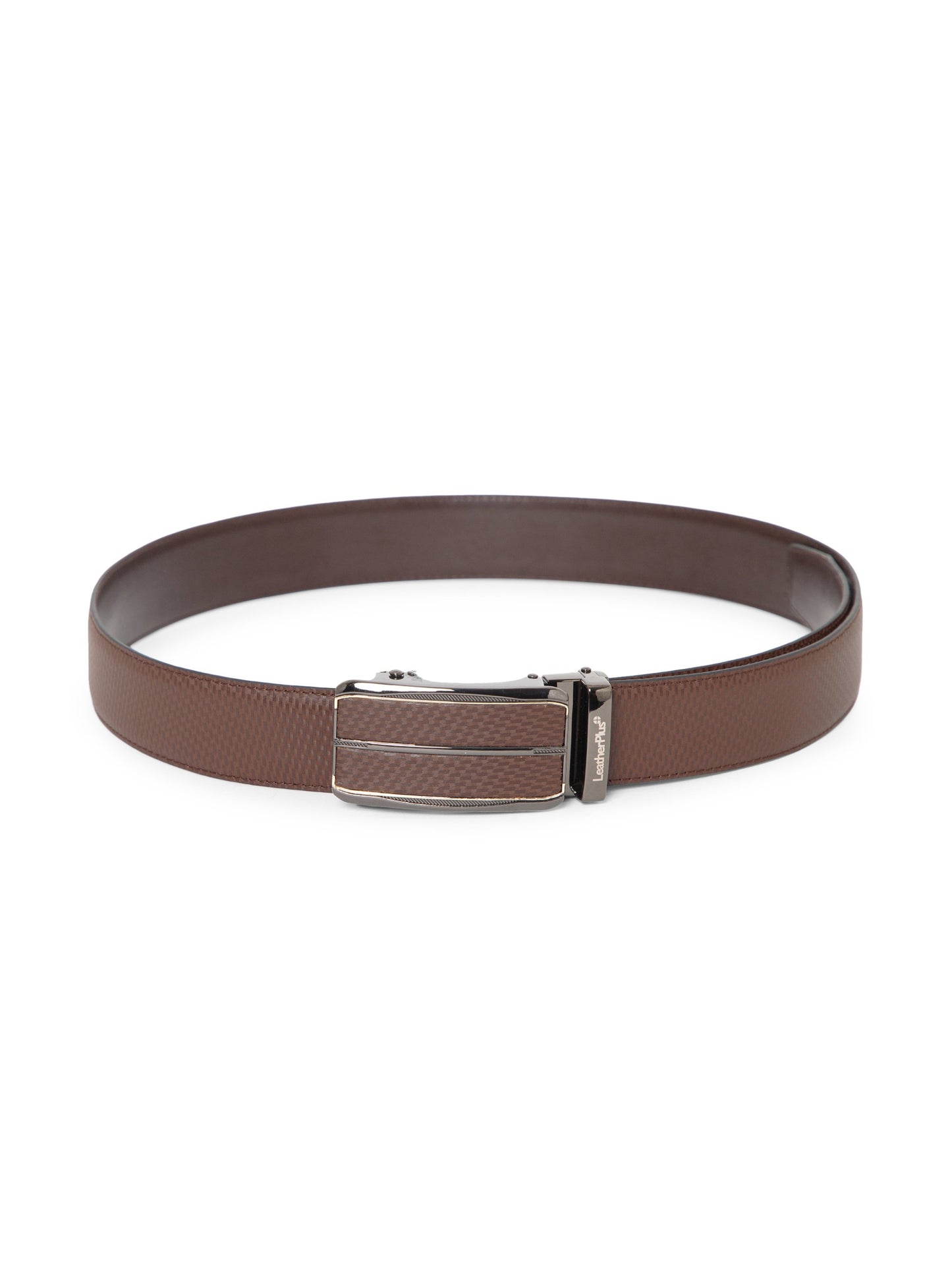 Men Autolock Belt AL-9712 Brown
