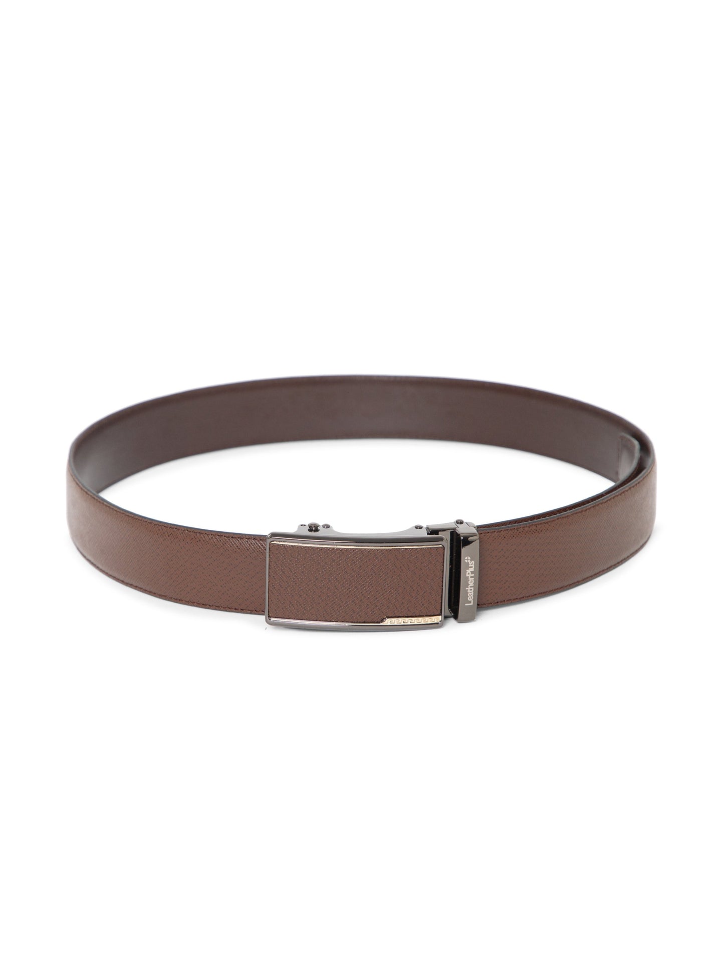 Men Autolock Belt AL-9713 Brown
