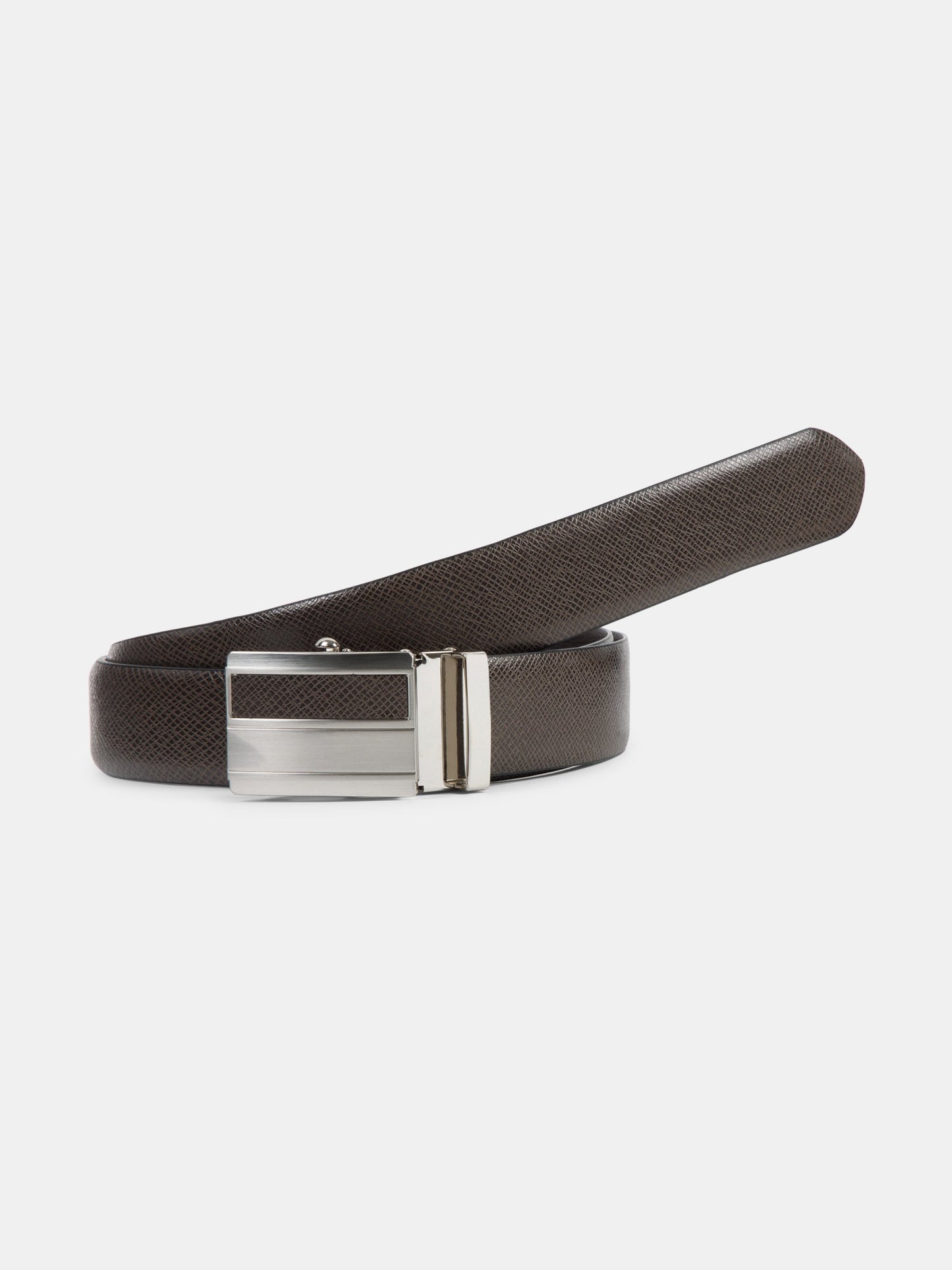 Men Autolock Belt AL-9017 BN Brown