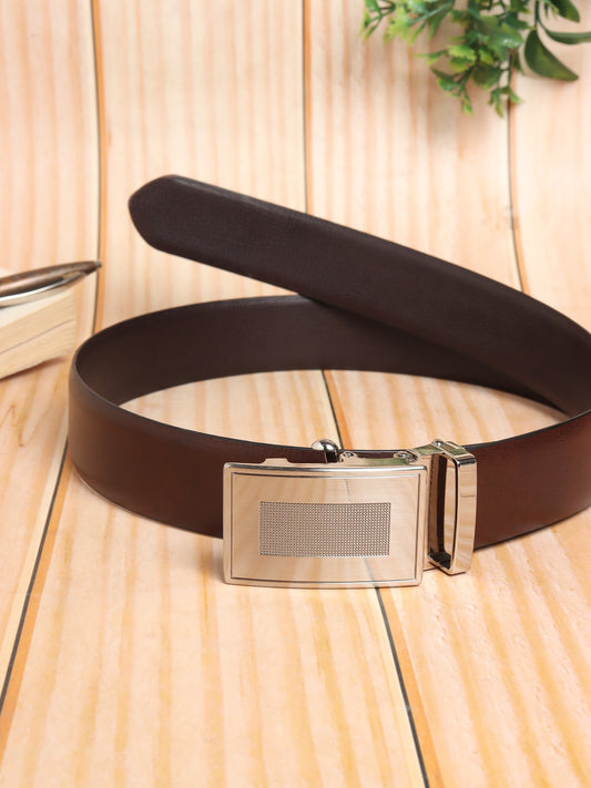 Men Autolock Belt AL-9072 Brown