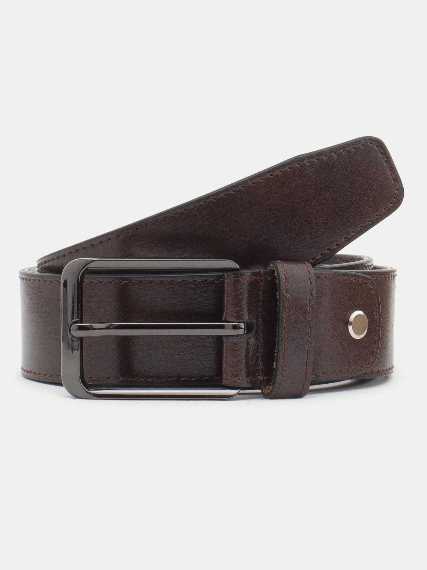 Men Casual Belt ST-504 Brown