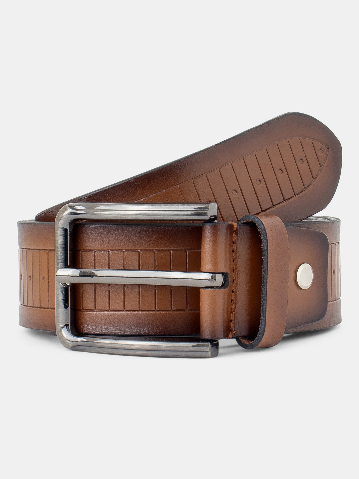 Men Casual Belt BS-417 Tan