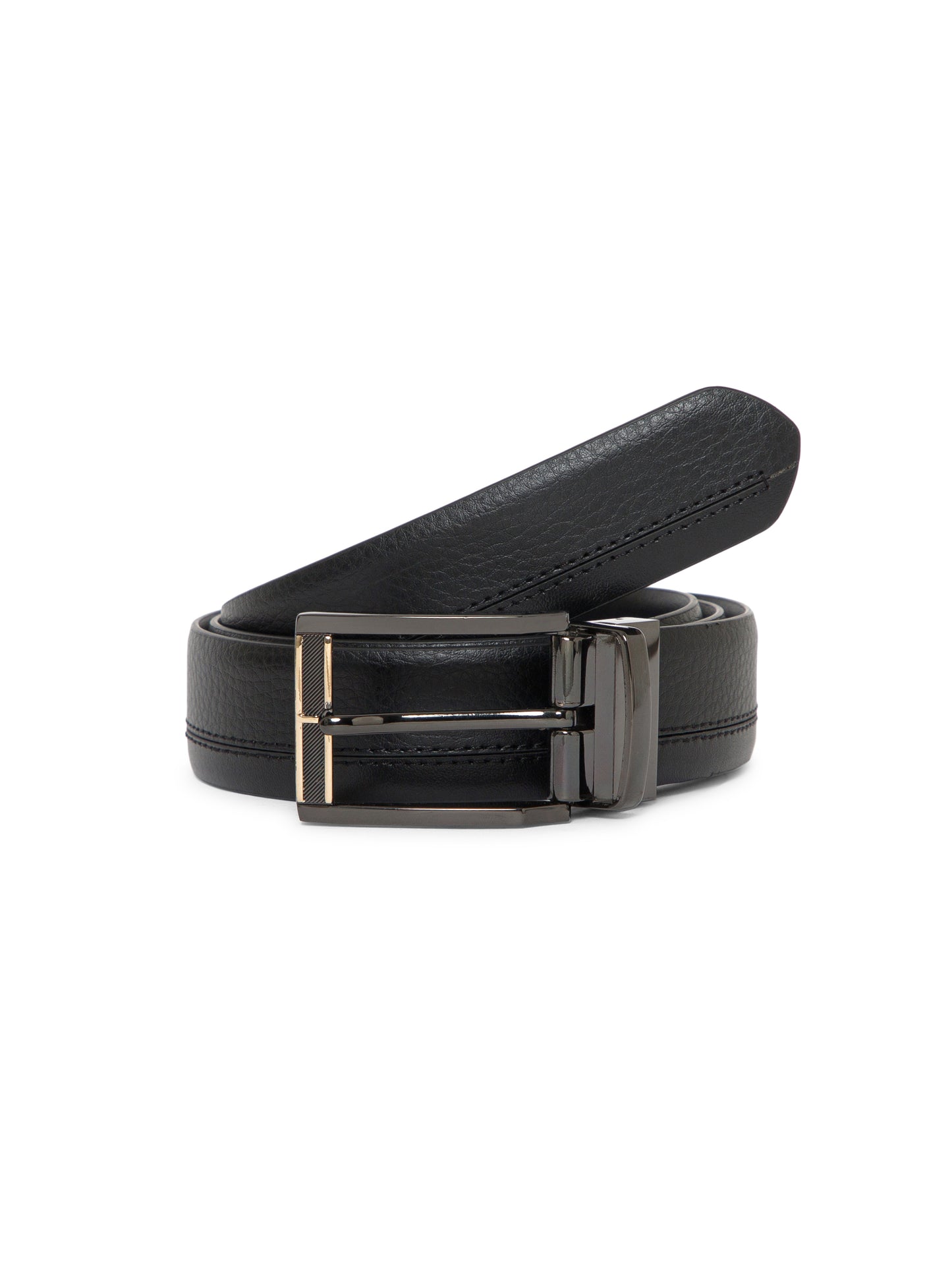 Men Reversible Belt RB-179 Black