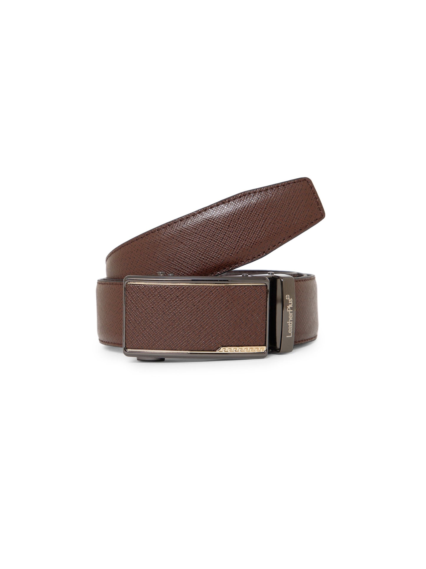 Men Autolock Belt AL-9713 Brown