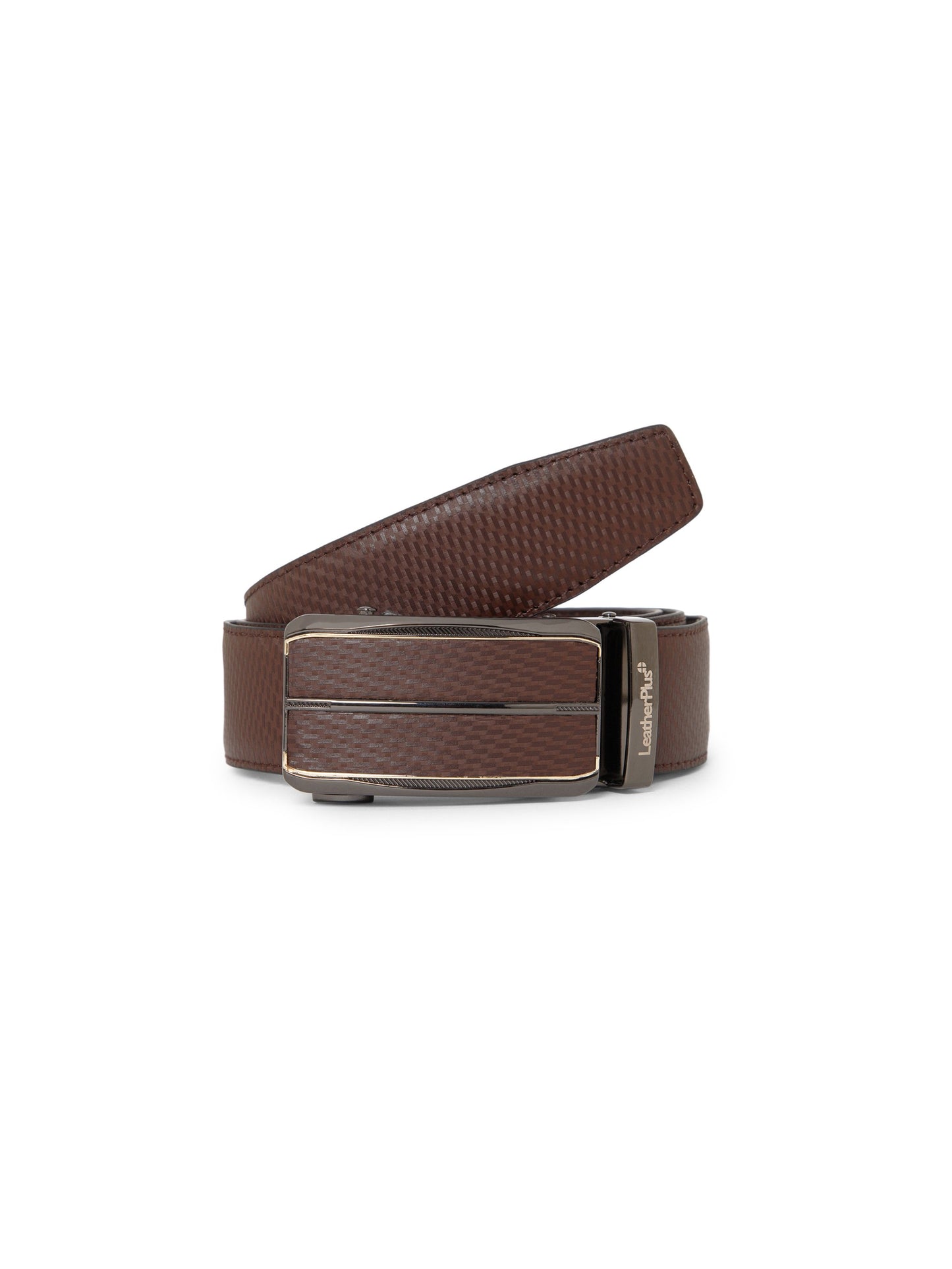 Men Autolock Belt AL-9712 Brown