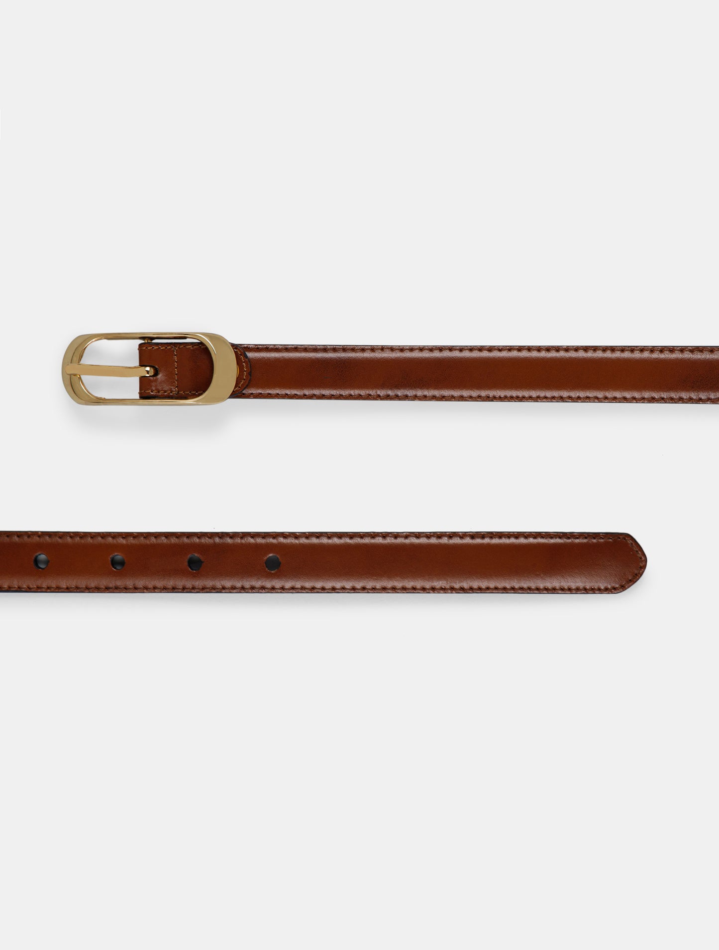 Center-Pin Buckle Ladies Belt LBSB-2213 G Tan