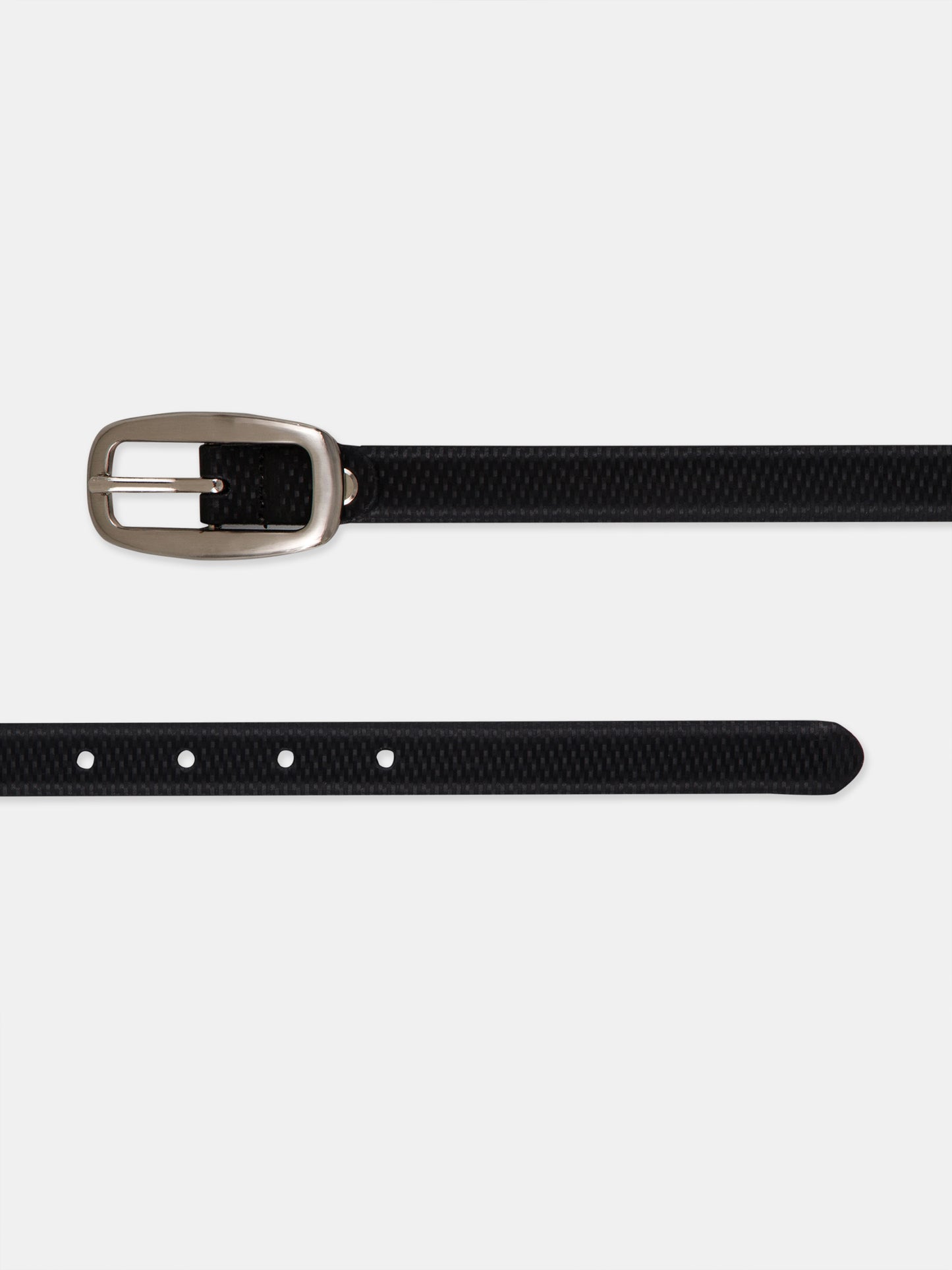 Center-Pin Buckle Ladies Belt LBSB-2215 BN Black