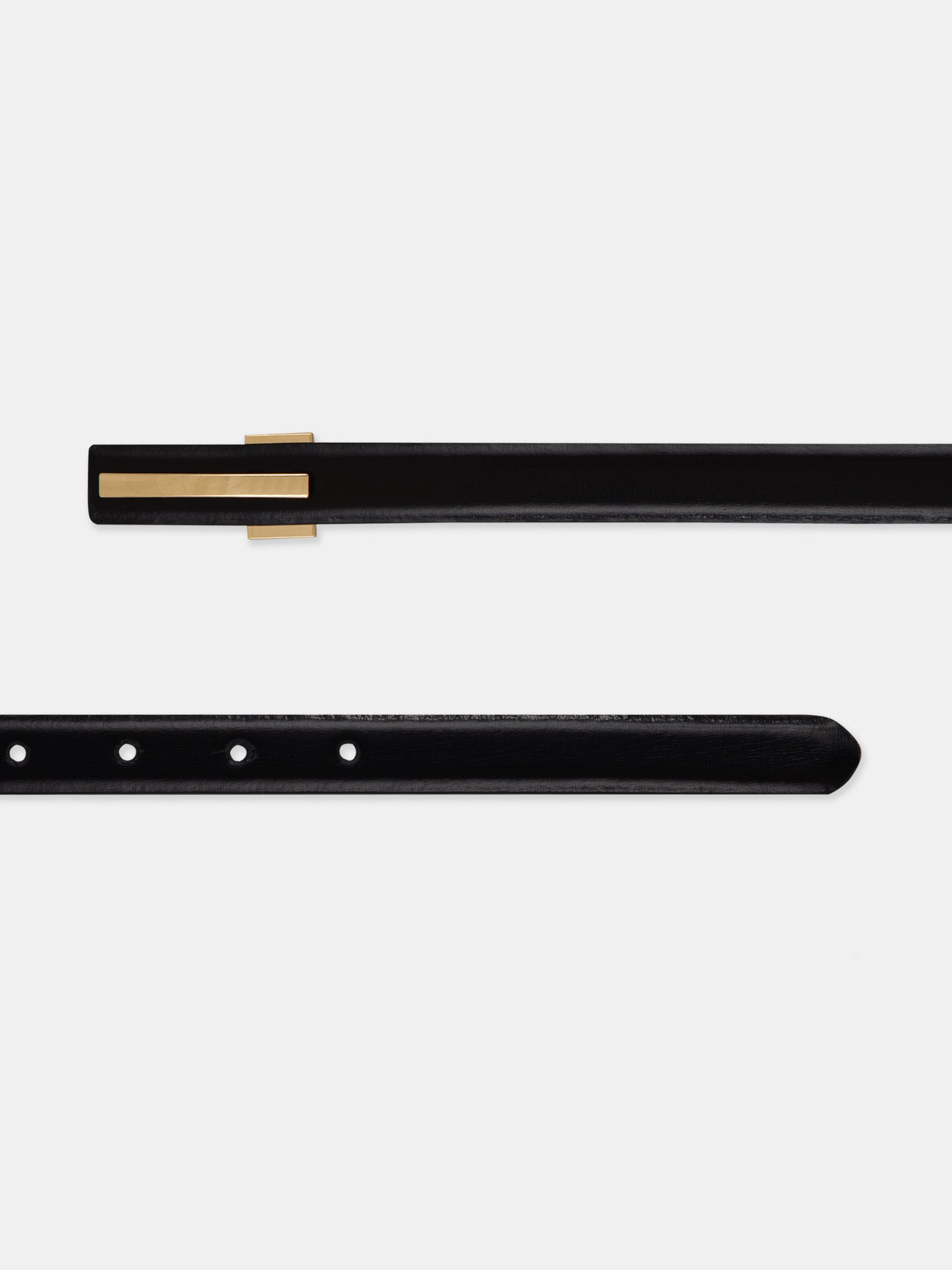 Slim Ladies Belt LBSB-1031 G Black