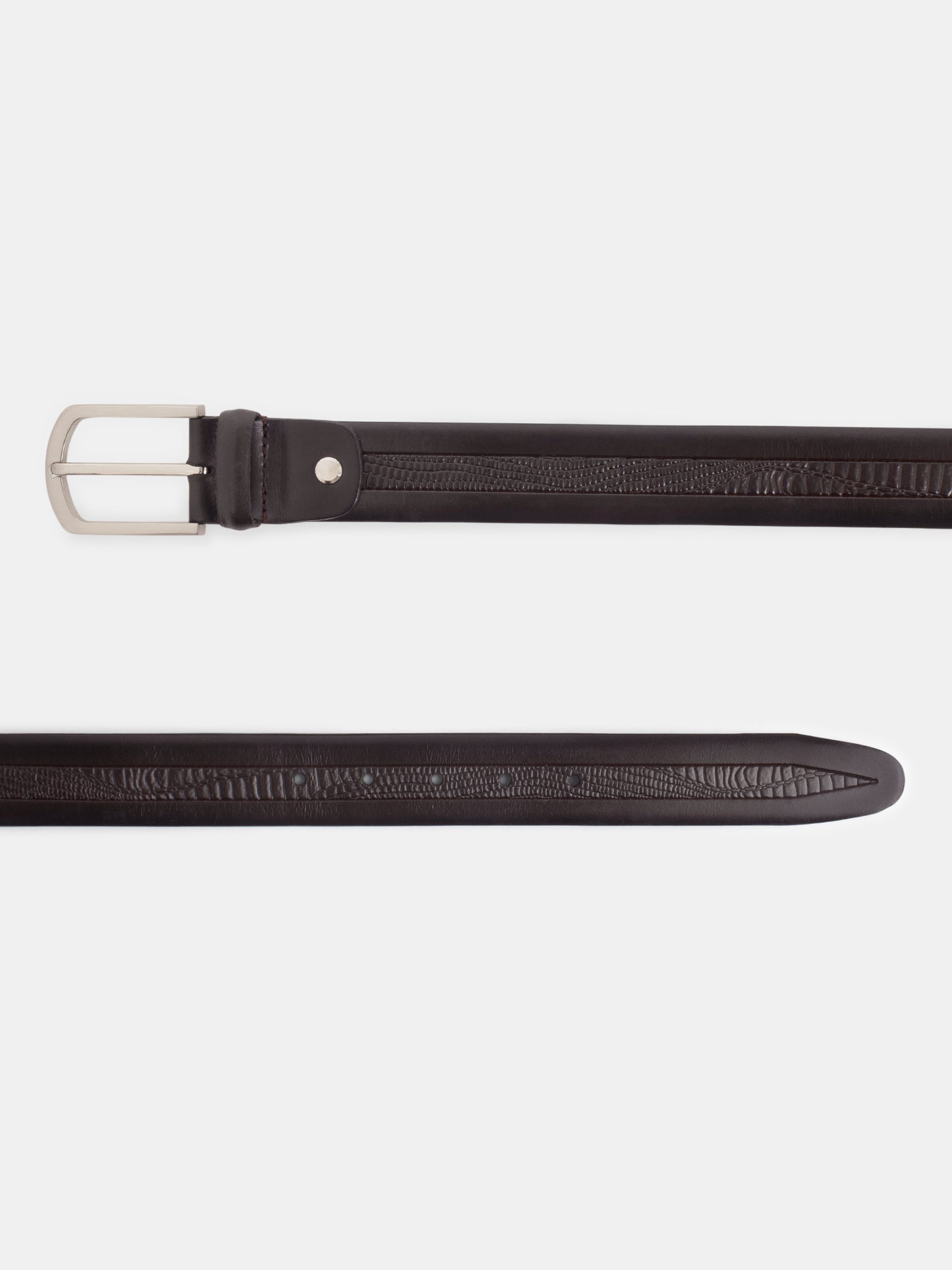 Smart Formal Men Belt BS-026 Brown