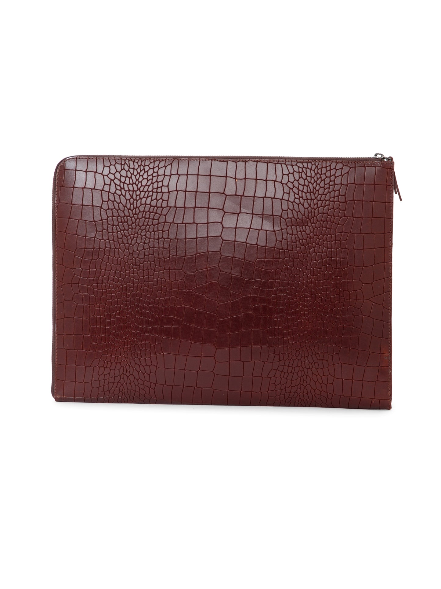 Croco Leather Laptop Sleeve SV16-9001