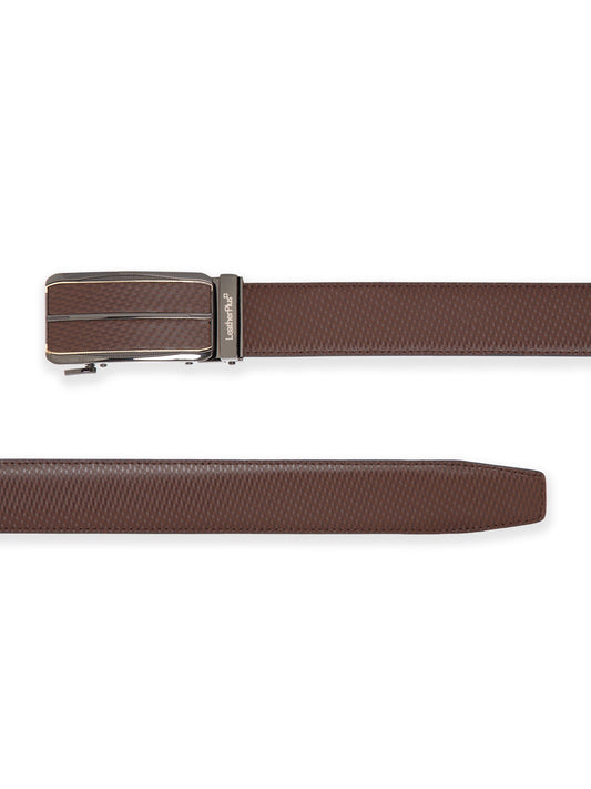 Men Autolock Belt AL-9712 Brown