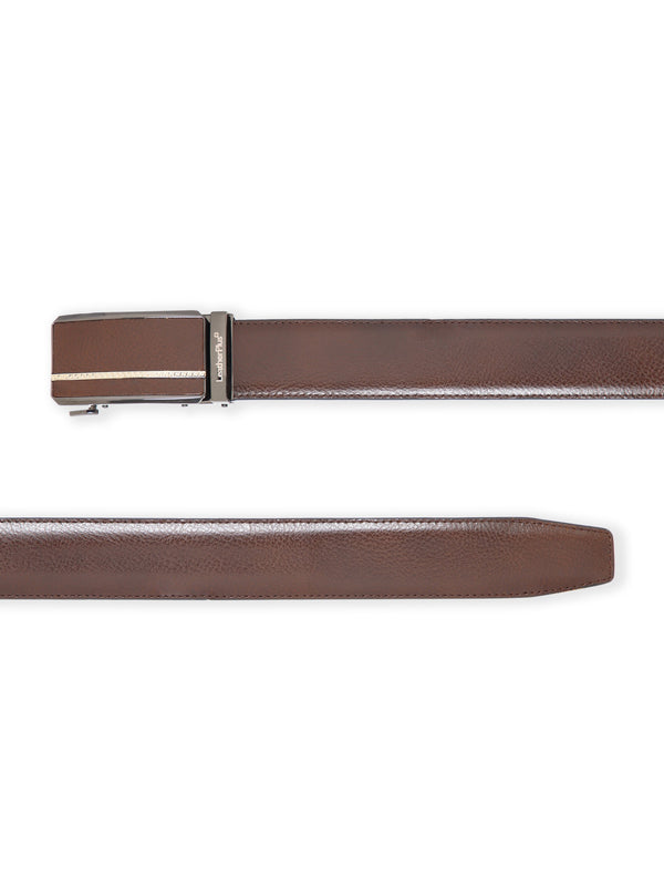 Men Autolock Belt AL-9711 Brown