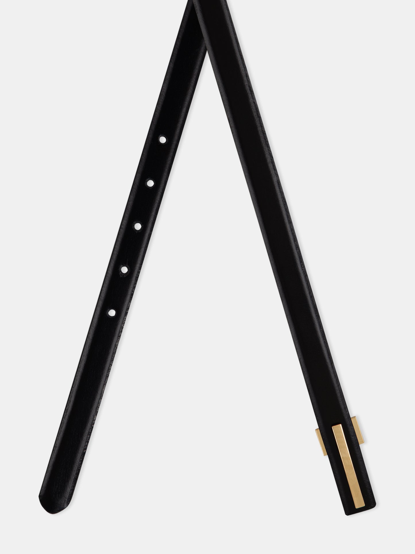 Slim Ladies Belt LBSB-1031 G Black