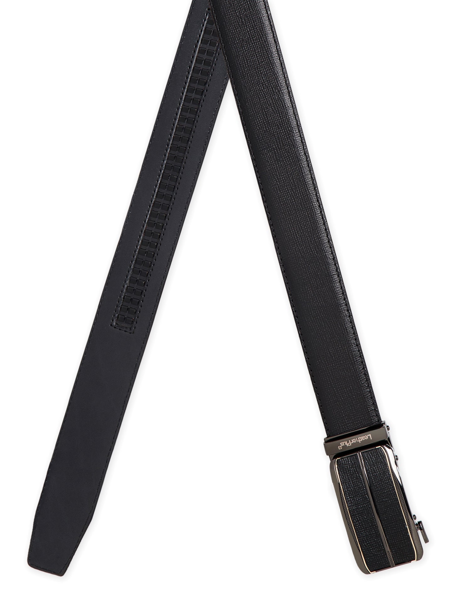 Men Autolock Belt XLAL-9712 Black