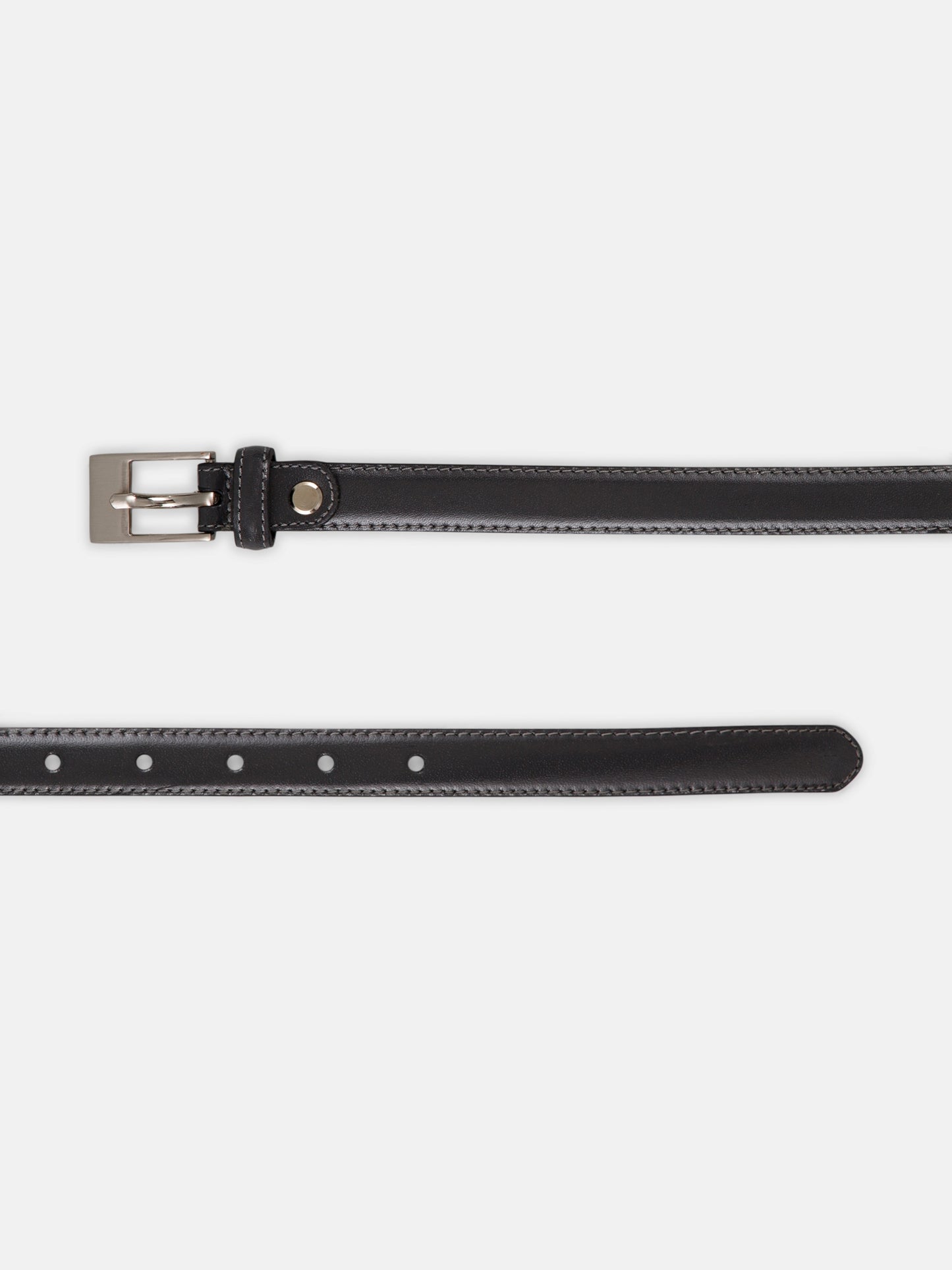 Elegant Reversible Ladies Belt LBRB-2232 BN Grey