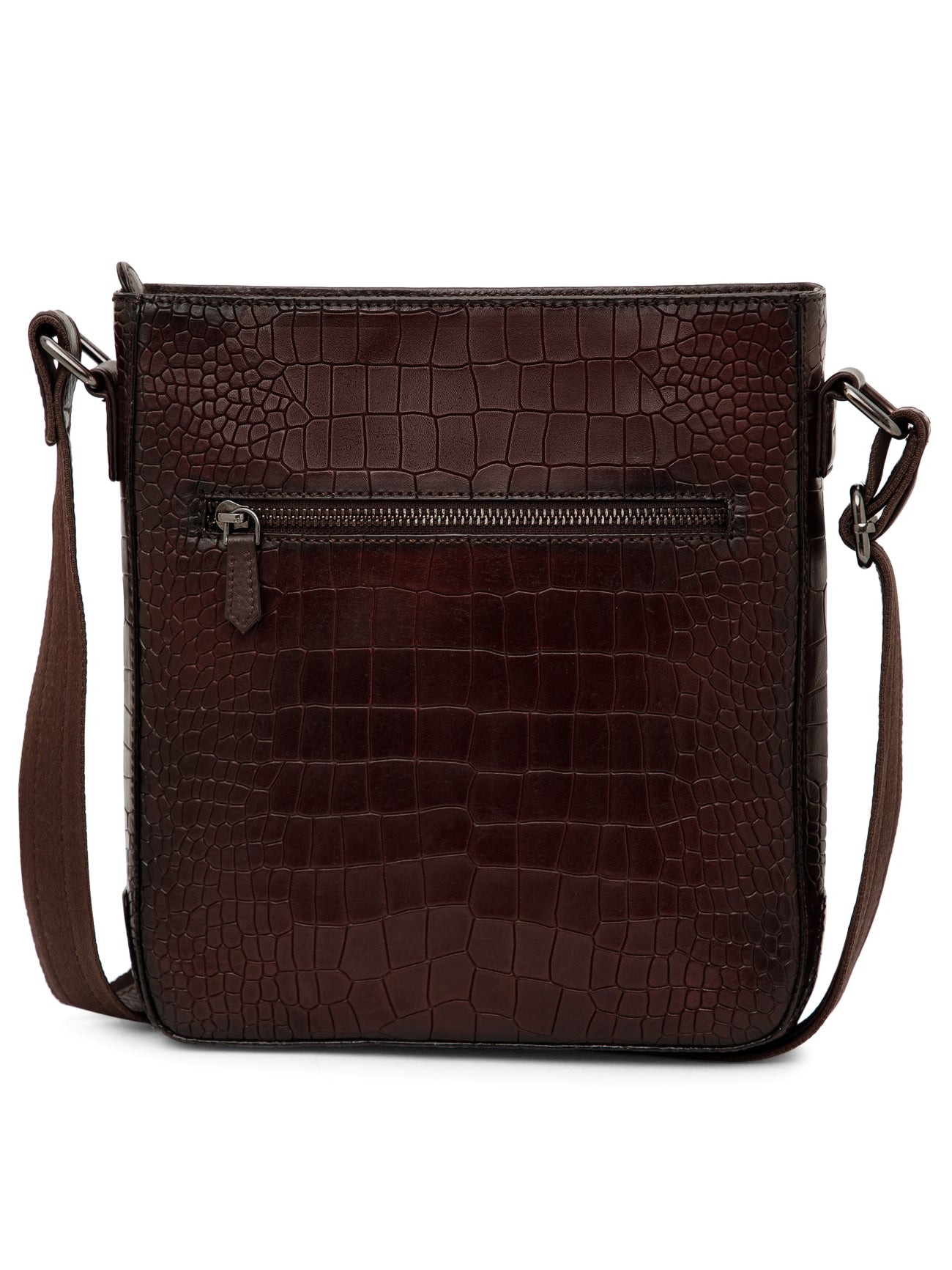 Croco Leather Men Sling Bag SGM-801