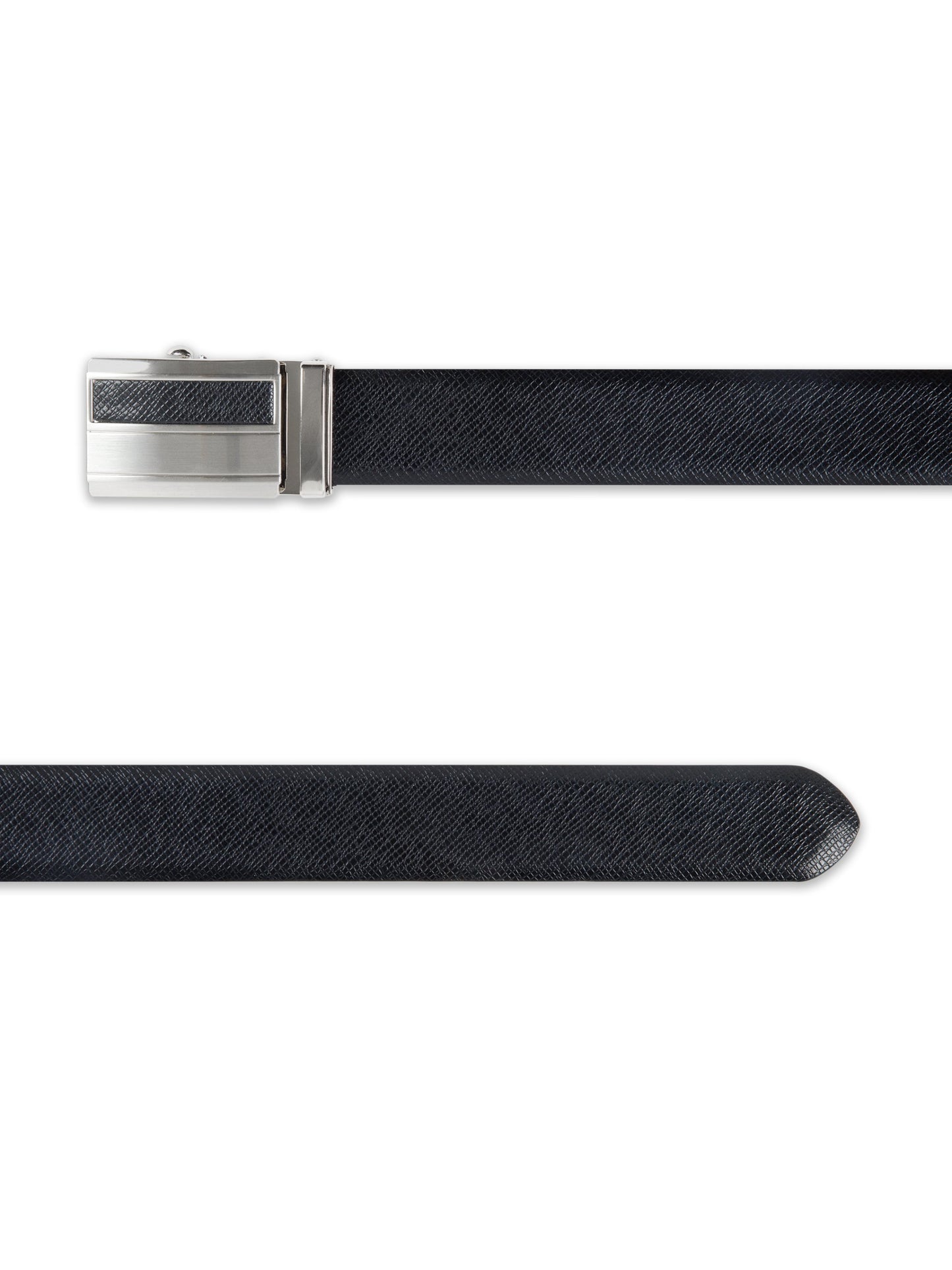 Men Autolock Belt AL-9017 BN Black