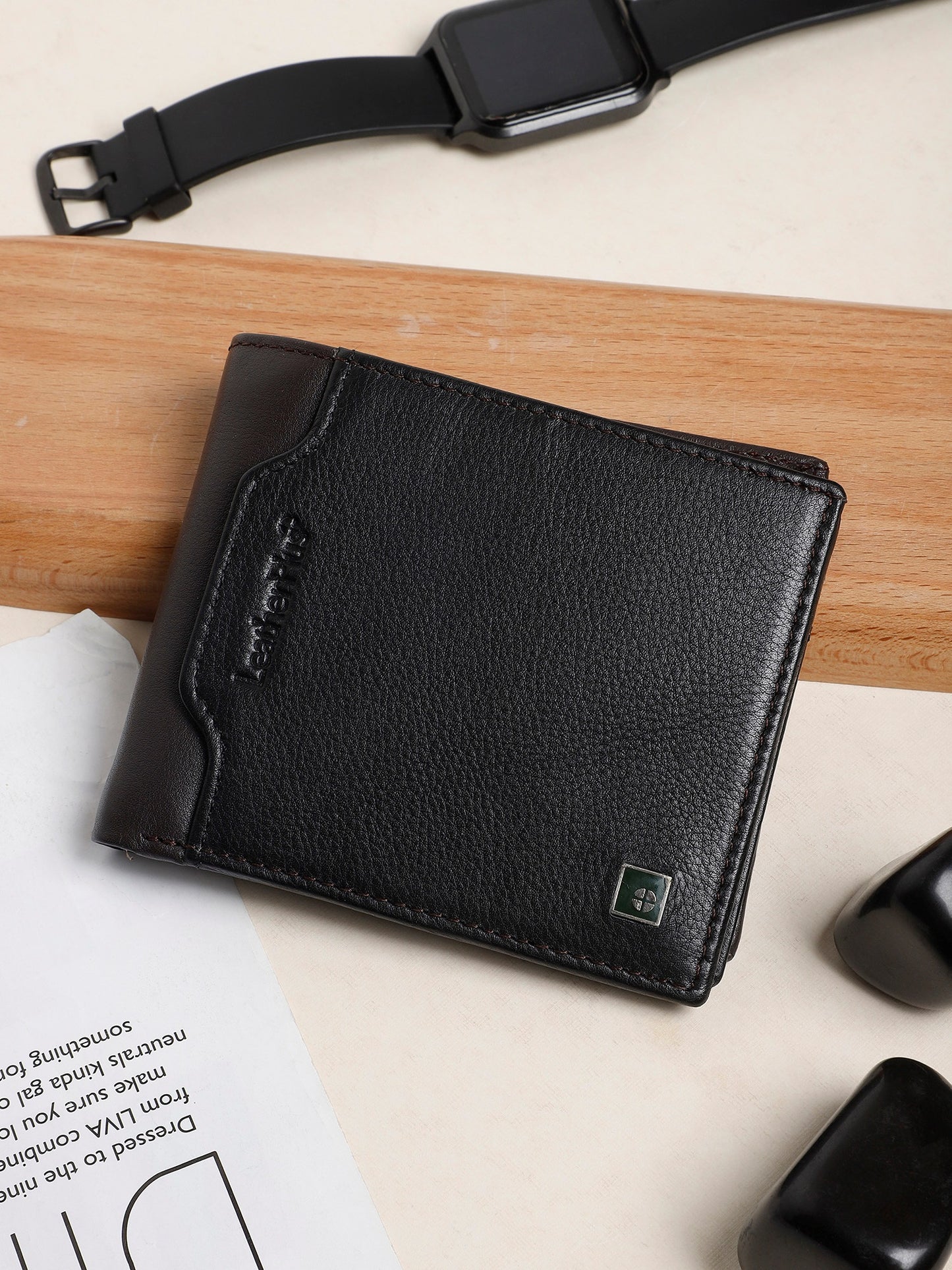 Premium Men Wallet PR-5002 Black