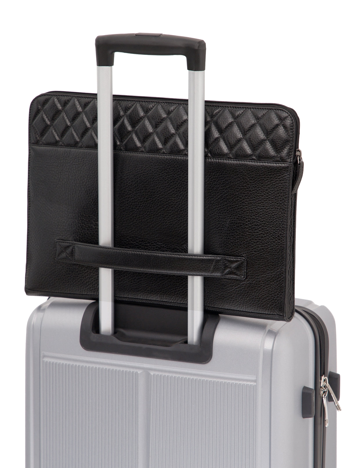 Quilted Leather Laptop Sleeve SV16-7002