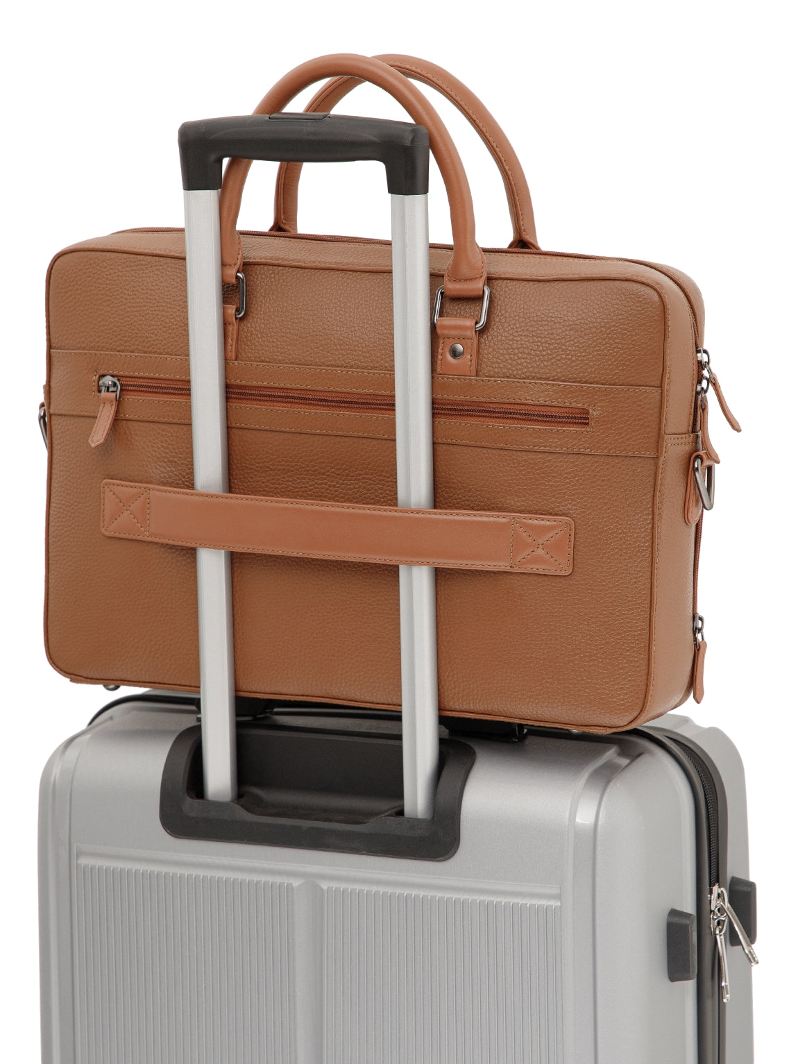 Textured Leather Laptop Bag LT16-2001