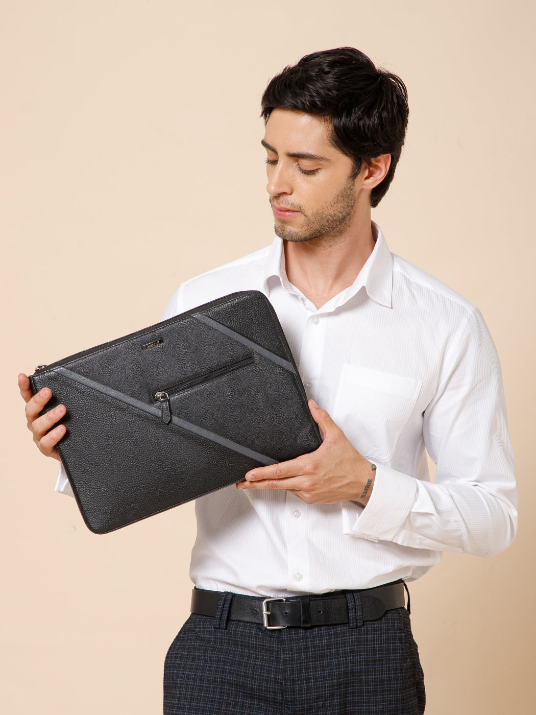 Variegated Leather Laptop Sleeve SV16-8001