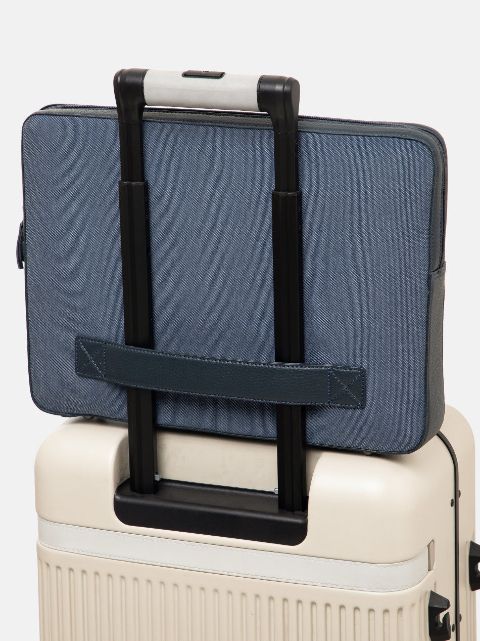 The Sentinel Weave Leather Laptop Sleeve SV16-5001