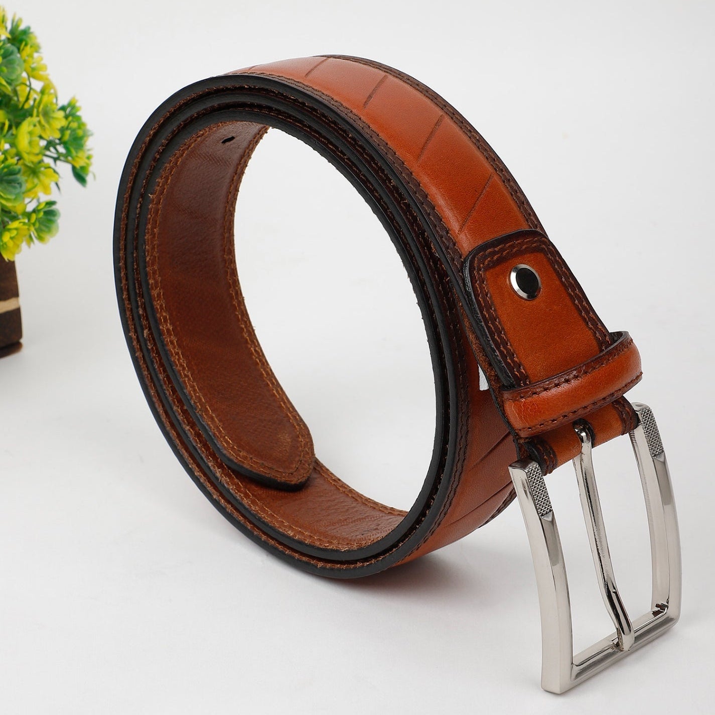 Crafted Men Belt CTFD-1550 Tan