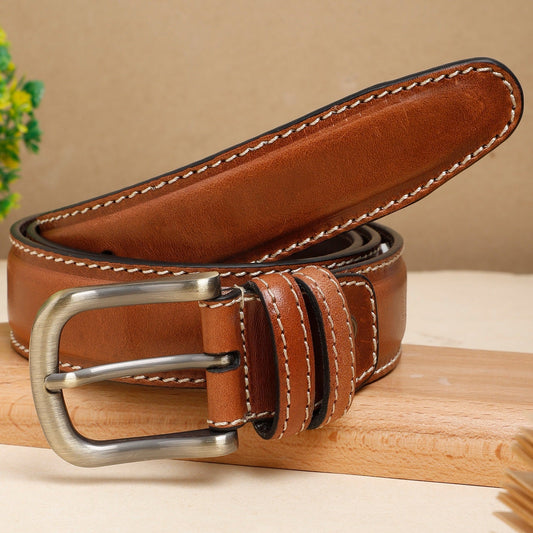 Crafted Men Belt CTFD-750 Brown