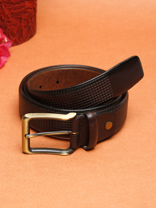 Crafted Men Belt CTFD-675 Brown